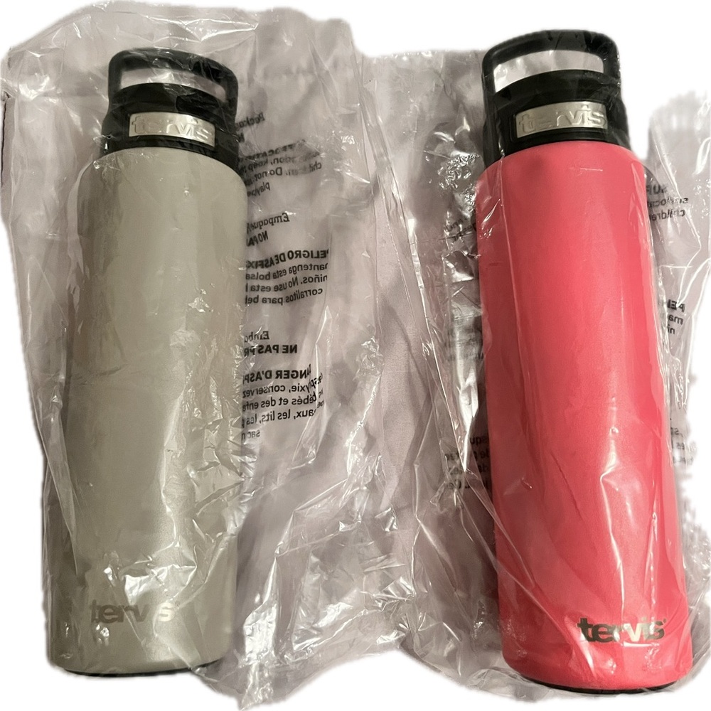 New Tervis Water Bottle Stainless Steel 24oz